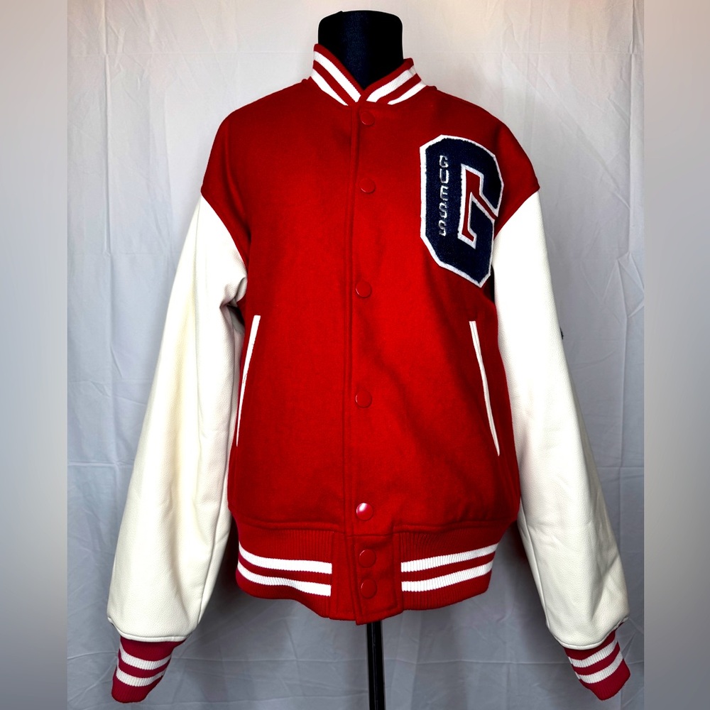 Guess jeans Coachella compound 2024 varsity jacket